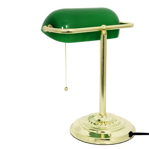 Green glass desk lamp - 10 secret ingredients to having an elegant ...