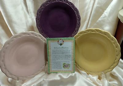 Pfaltzgraff Circle Of Kindness Accent Salad Plates 7 5 Set Of 3 3