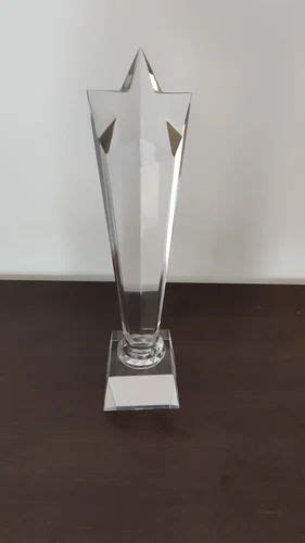 Glass Crystal Award Trophies Shape Rectangle Size Inch At Rs