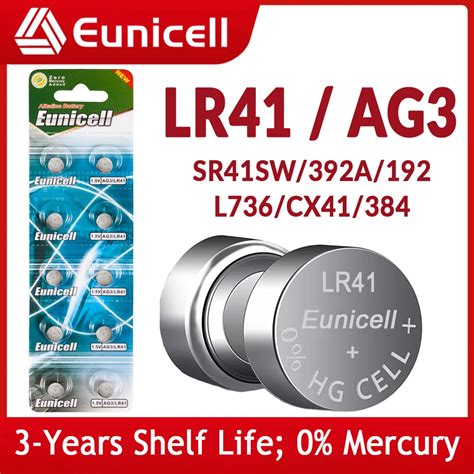 Eunicell Pcs Mah Lr Ag Button Pilas Batteries Sr Sw Cx