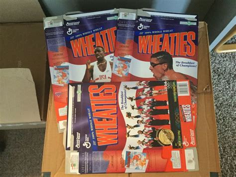 Wheaties Cereal Box 1996 Olympics Gymnastics Strug Mill