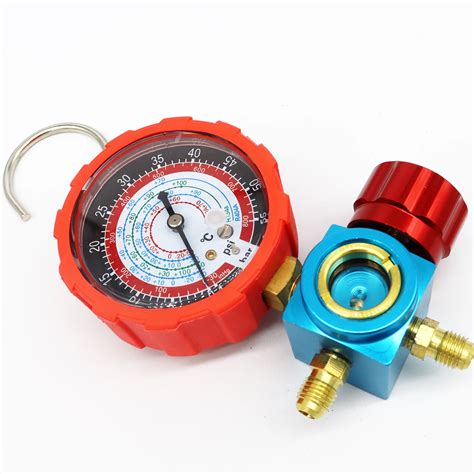 Манометр для трубопровода, манометр и клапан кондиционера 500/800psi 35 ...