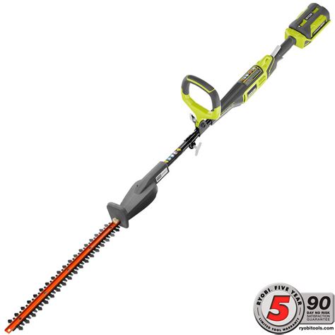 Ryobi 40 Volt X Lithium Ion Cordless Attachment Capable 17 1 2 In Hedge Trimmer 2 6 Ah