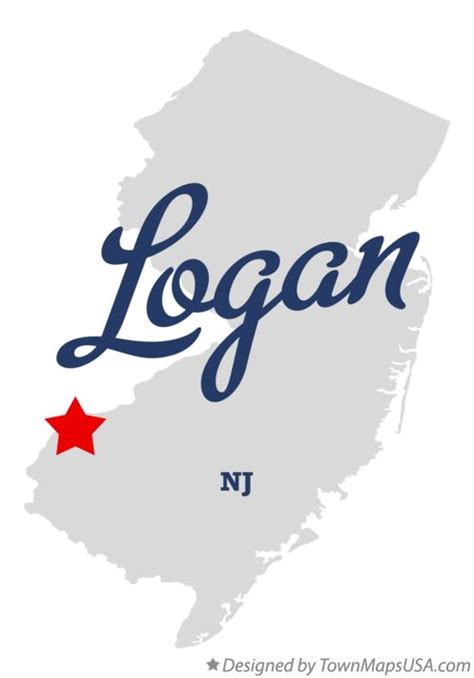 Map of Logan, NJ, New Jersey