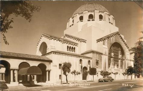 Temple Emanuel San Francisco, CA Postcard