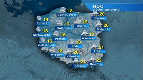 Pogoda Na Jutro Roda Czeka Nas Noc Z Gro Nymi Burzami Za