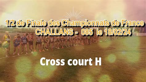 Demi Finale Des Championnats De France Cross Court Masculin Challans