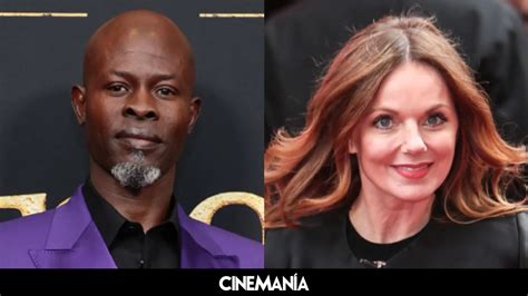 Djimon Hounsou Y Geri Halliwell Horner De Las Spice Girls Se Unen A La