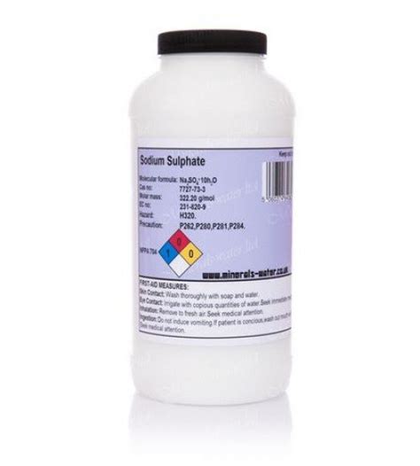 Sodium Sulphate Decahydrate Vital Minerals