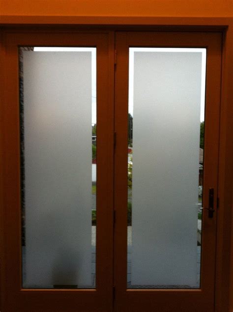 EZ Film Frosted Window Film Privacy Static Cling Window Film