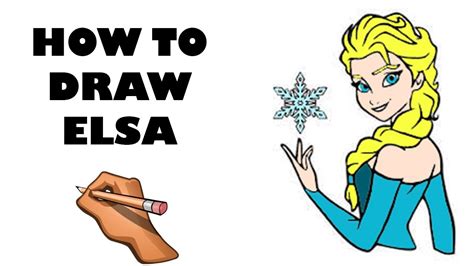 How To Draw Elsa Frozen 2 Youtube