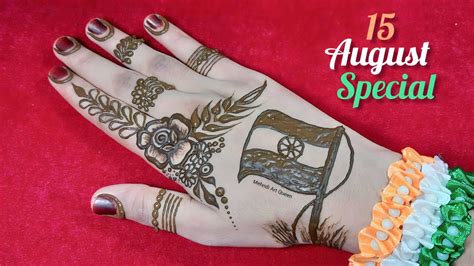 15 August 2023🇮🇳independence Day Special Mehndi Indiana Flag🇮🇳