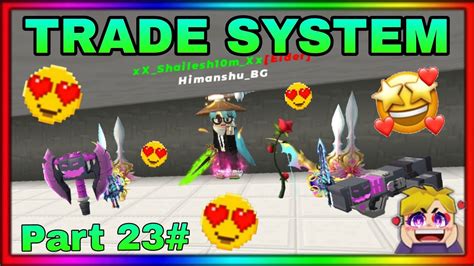 How To Get Rich Trade System In Blockman Go Skyblock Skyking Part