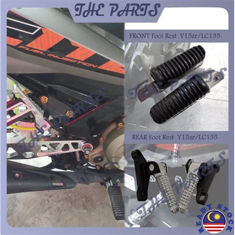 Yamaha Y Zr Y Lc Fz Ego Front Rear Footrest Foot Rest Foot