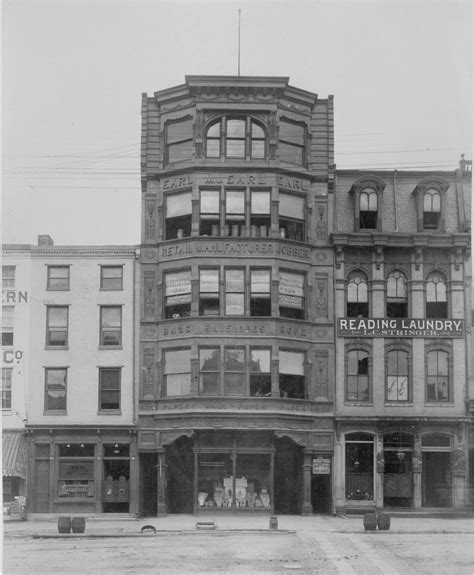 Earl Building 523 525 Penn Street Reading Berks Pa In 1890