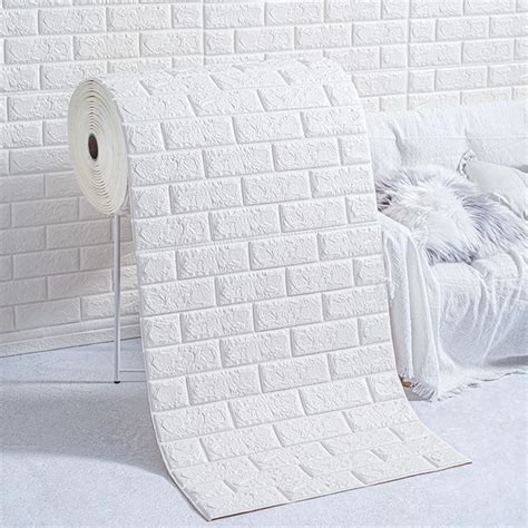 Cmx M M D Brick Pattern Wall Sticker Self Adhesive Panel Waterproof