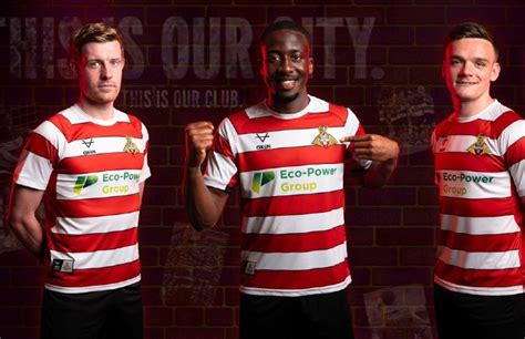 New Doncaster Rovers Kit 2024 2025 DRFC Home Shirt 24 25 Football