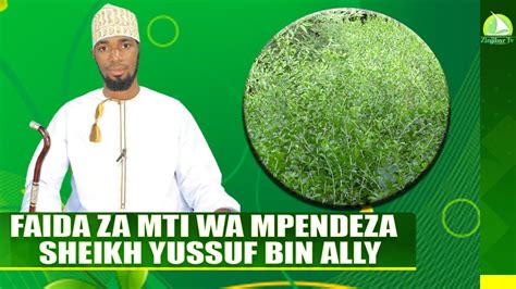 LIVE FAIDA ZA MTI WA MPENDEZA SHEIKH YUSSUF BIN ALLY YouTube