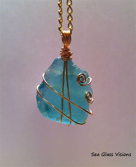 Sea Glass Jewelry On Pinterest Sea Glass Glass Jewelry And Glass Necklace