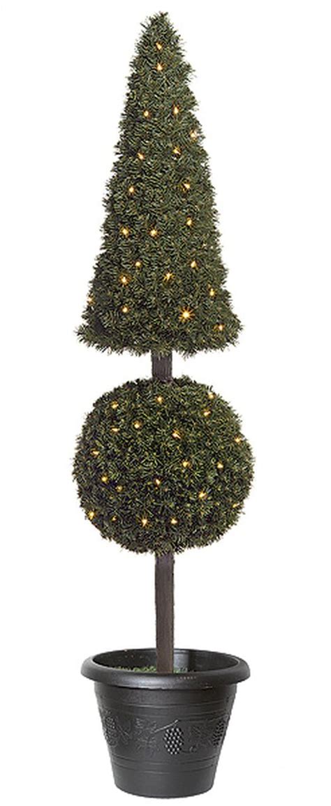 Earthflora Exquisite Decor Artificial Topiaries PVC Pine Topiaries