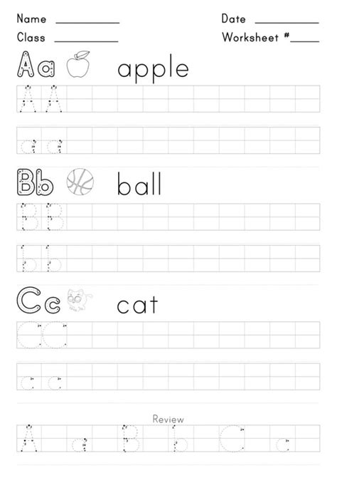 Handwriting Worksheets For Kids — db-excel.com