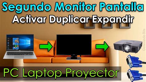 Plano Absorbente Principio Configurar Proyector En Windows 10 Usando