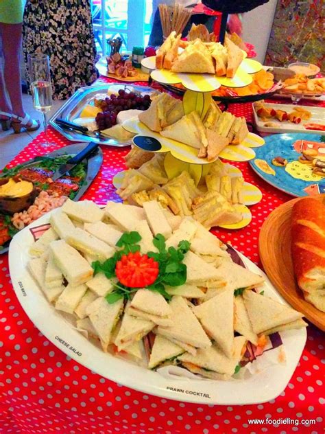 British Themed Party Food