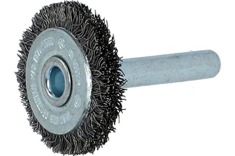 Щетка для дрели дисковая проволочная 30x6х6 мм SHAFT 0.2 мм NORTON ...