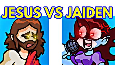 Friday Night Funkin Jesus Christ Vs Jaiden Animations Jesus Fnf Mod