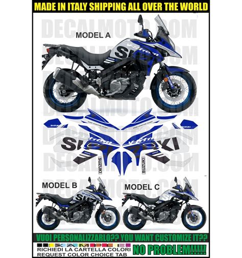 Kit Stickers Vstrom Dl Xt Sign Fc Grey