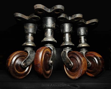 Antique Vintage Industrial Furniture Casters — Iron Anarchy