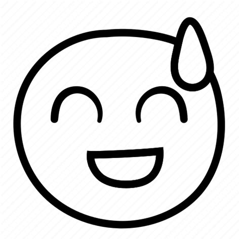 Emoji, awkward, smile, expression icon - Download on Iconfinder