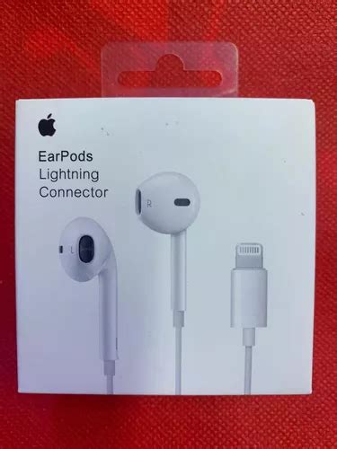 Audífonos Apple Earpods Lightning Iphone Ipad Original Cuotas Sin Interés