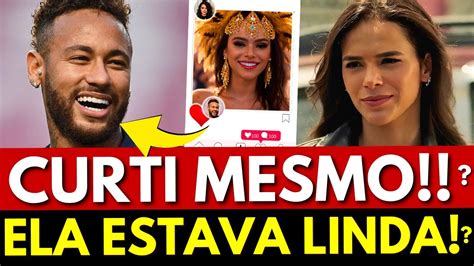 EU AVISEI Neymar CURTE FOTO DE MARQUEZINE após performance ARRASADORA