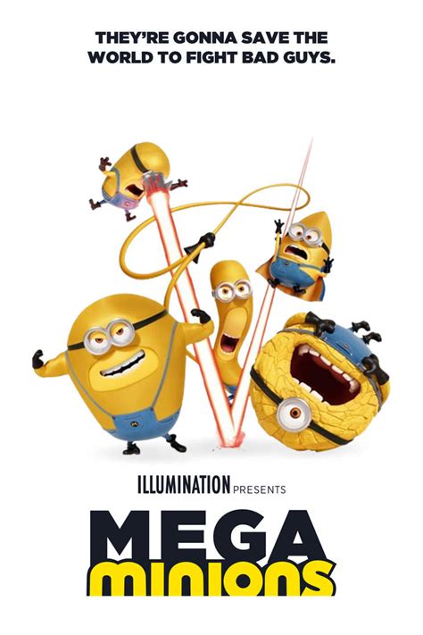mega minions  poster  yellowpendoesart  deviantart