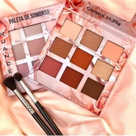 Paleta De Sombras Nuances Nude Ludurana Shopee Brasil
