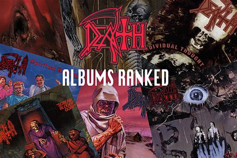 Death Albums Ranked