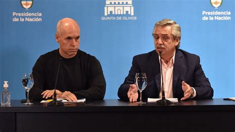 Coparticipaci N El Mensaje De Alberto Fern Ndez A Rodr Guez Larreta