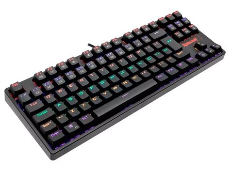 Teclado Mecânico Gamer Redragon Daksa Rainbow Switch Outemu Blue