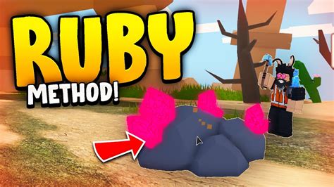 How To Get Ruby In Roblox Islands Skyblock Youtube