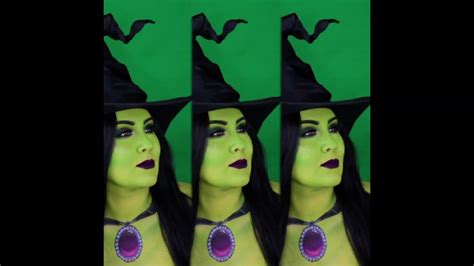 Green Witch Makeup Tutorial Youtube