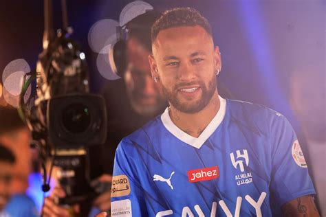 Neymar Presented As New Al Hilal Signing Neymar Jr Brazil And Al