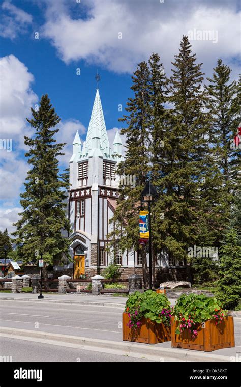 Church Banff Alberta Canada Hi Res Stock Photography And Images Alamy