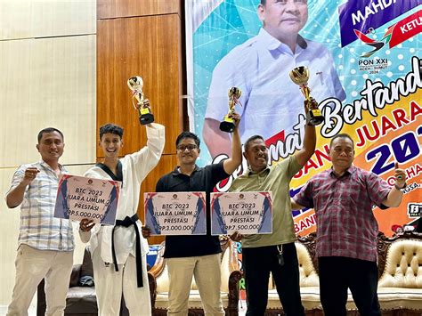 Sungguh Luar Biasa Raih Juara Umum BTC Taekwondo Sabang Boyong 26 Medali