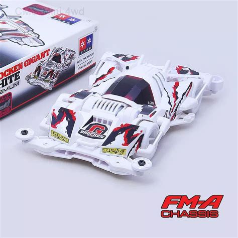 Jual Tamiya Mini Wd Merk Daxing Brocken Gigant White Premium Fma