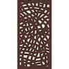 OUTDECO 2 Ft X 4 Ft Nest Hardwood Composite Decorative Wall Decor And