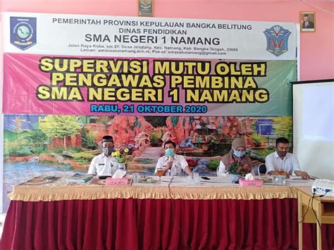 Kegiatan Bimbingan Pengisian Instrumen Supervisi Mutu Pendidikan 2020