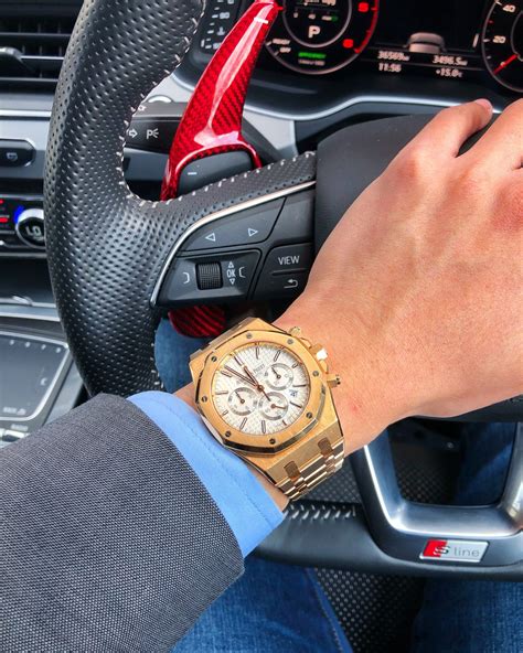 Audemars Piguet 41mm Royal Oak Chronograph Fifth Wrist