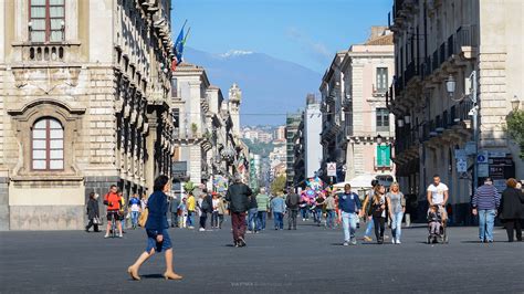 Via Etnea Catania Sicily Italyscapes