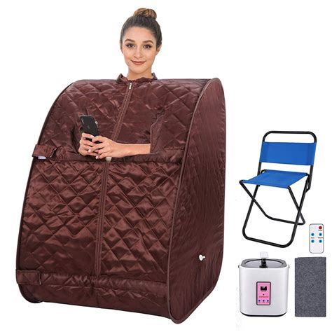 Oppsdecor Portable Steam Sauna Personal Sauna Spa For